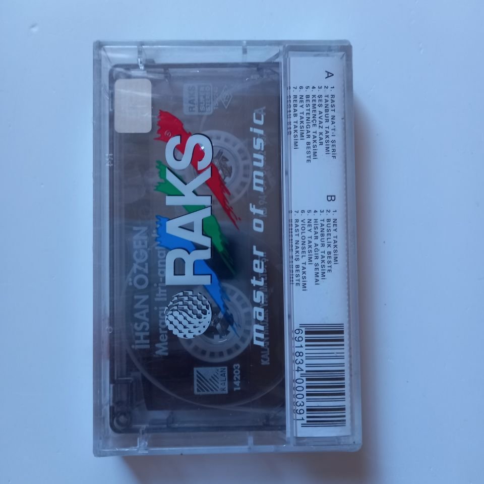 İHSAN ÖZGEN - ANATOLIA / HACE ABDÜLKADİR MERAGİ, BUHURİZADE MUSTAFA ITRİ (1994) - KASET SIFIR