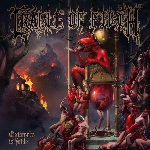 CRADLE OF FILTH - EXISTENCE IS FUTILE (2021) - 2xLP 2025 MAGENTA COLOURED EDITION SIFIR PLAK
