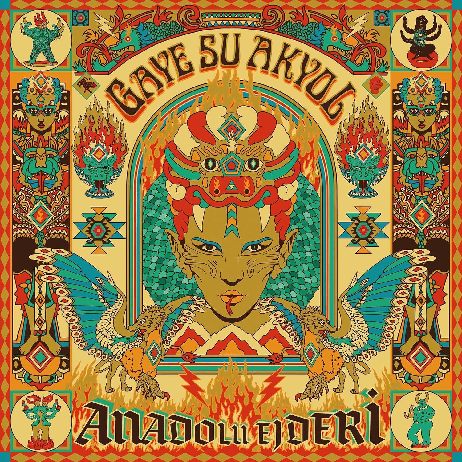 GAYE SU AKYOL - ANADOLU EJDERİ (2022) - CD DIGIPACK AMBALAJINDA SIFIR
