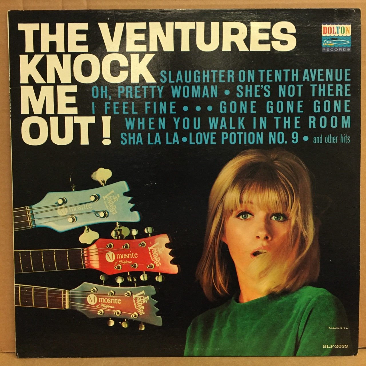 VENTURES - KNOCK ME OUT 2.EL PLAK