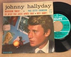 JOHNNY HALLYDAY - MADISON TWIST 4 ŞARKILIK EP 7'' 45 DEVİR
