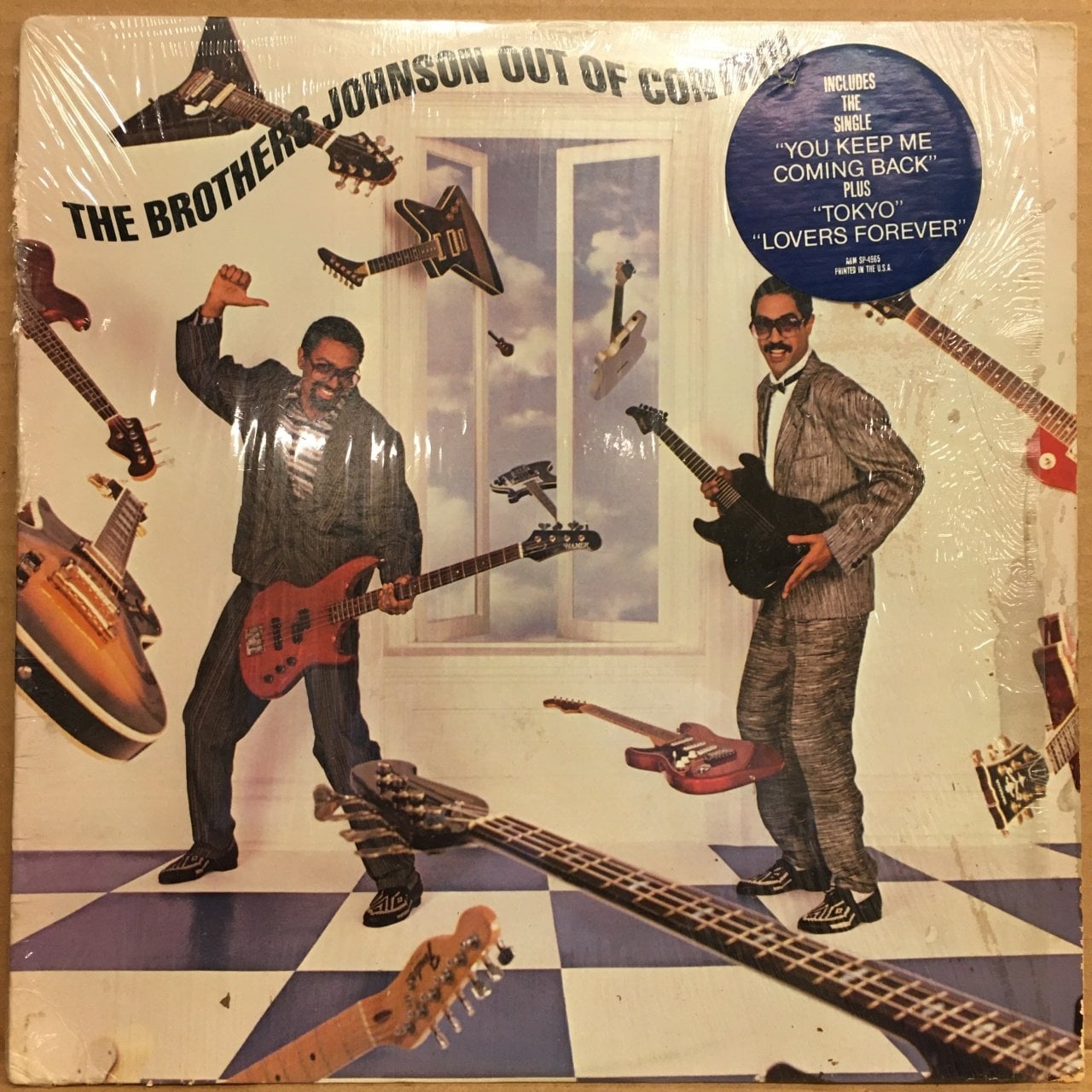 BROTHERS JOHNSON - OUT OF CONTROL 1984 2.EL PLAK