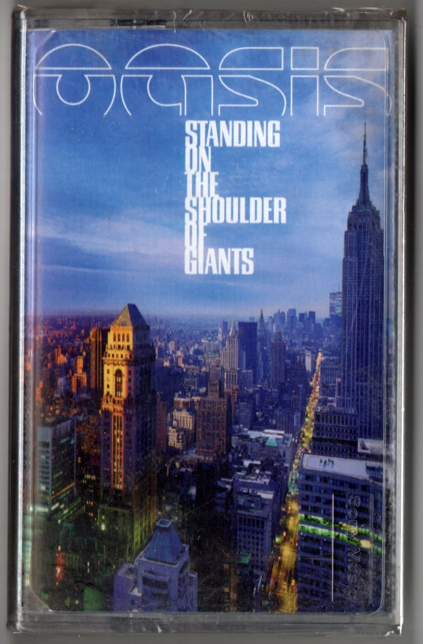 OASIS - STANDING ON THE SHOULDER OF GIANTS SONY CASSETTE MADE IN TURKEY ''NEW''