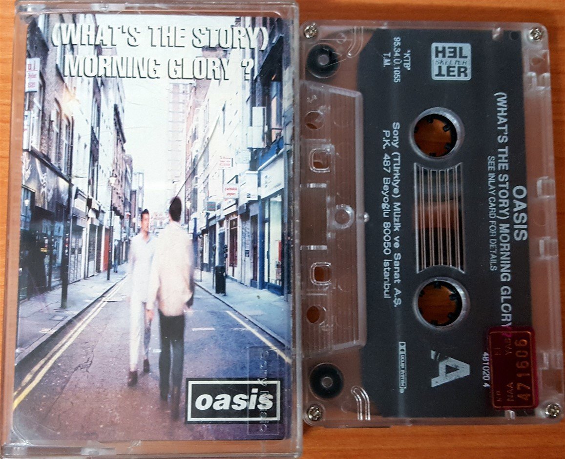 OASIS - (WHAT'S THE STORY) MORNING GLORY? (1995) SONY CASSETTE MADE IN TURKEY ''USED''