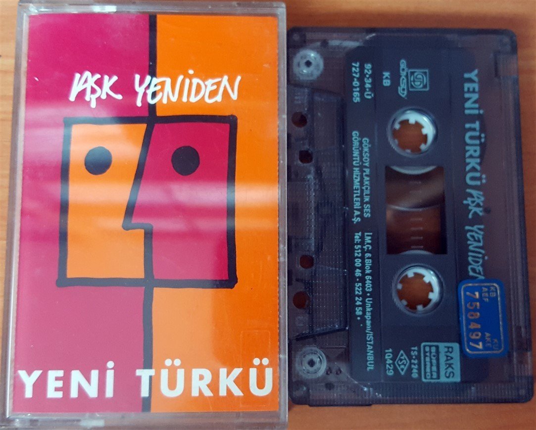 YENİ TÜRKÜ - AŞK YENİDEN KASET 2.EL