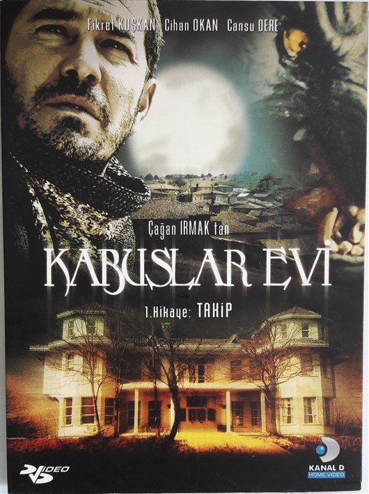 KABUSLAR EVİ 1.HİKAYE: TAKİP - FİKRET KUŞKAN - CİHAN OKAN - CANSU DERE - ÇAĞAN IRMAK - DVD 2.EL