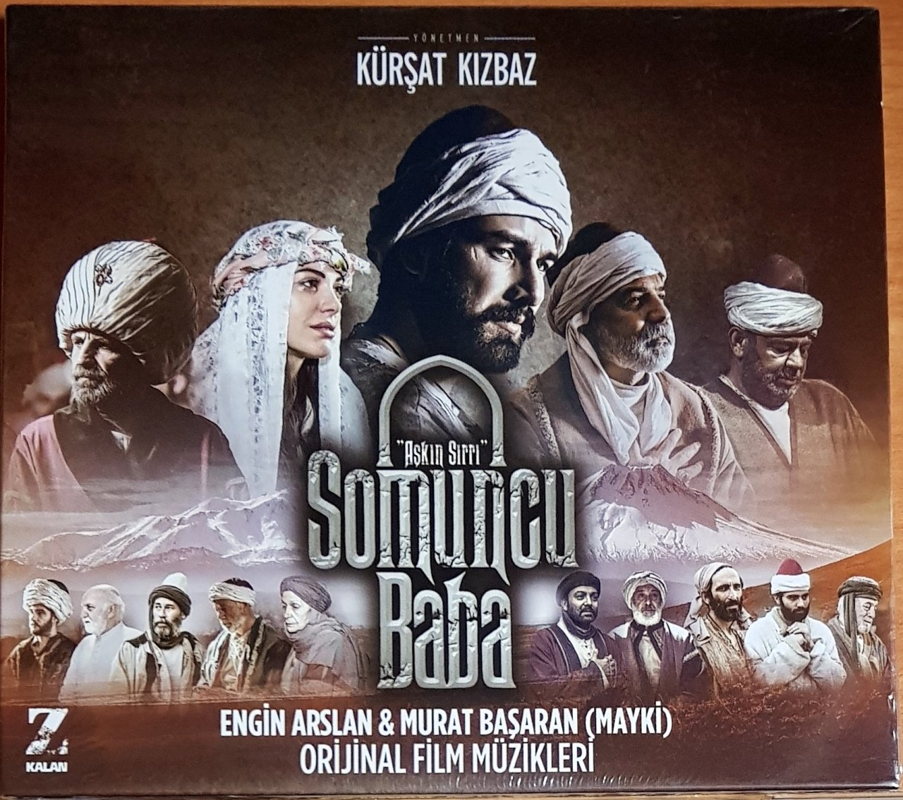 SOMUNCU BABA / AŞKIN SIRRI ORJİNAL FİLM MÜZİKLERİ / ENGİN ARSLAN & MURAT BAŞARAN [MAYKİ] (2017) Z KALAN CD SIFIR
