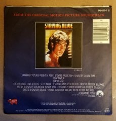 FRANK STALLONE - FAR FROM OVER (STAYIN ALIVE SOUNDTRACK) / WAKING UP (1983) - 7'' 45 DEVİR SINGLE PLAK
