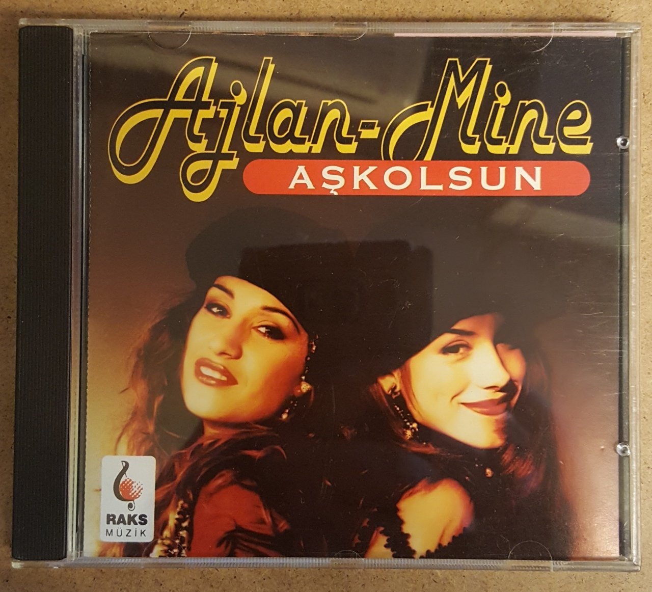 AJLAN - MİNE AŞKOLSUN (1993) CD RAKS MÜZİK 2.EL