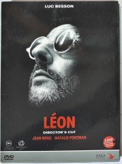 LÉON - JEAN RENO - NATALIE PORTMAN - LUC BESSON - KARTON KAPAK 2DVD 2.EL