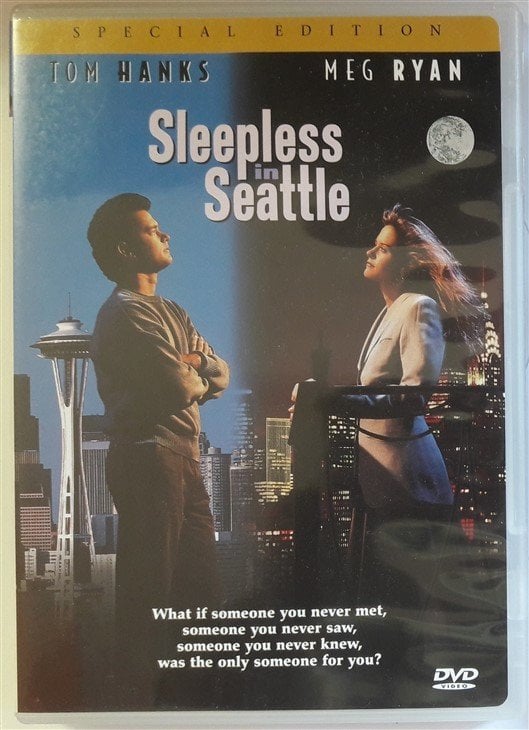SLEEPLESS IN SEATTLE - TOM HANKS - MEG RYAN - NORA EPRON - DVD 2.EL 1. BÖLGE TR ALTYAZI YOKTUR