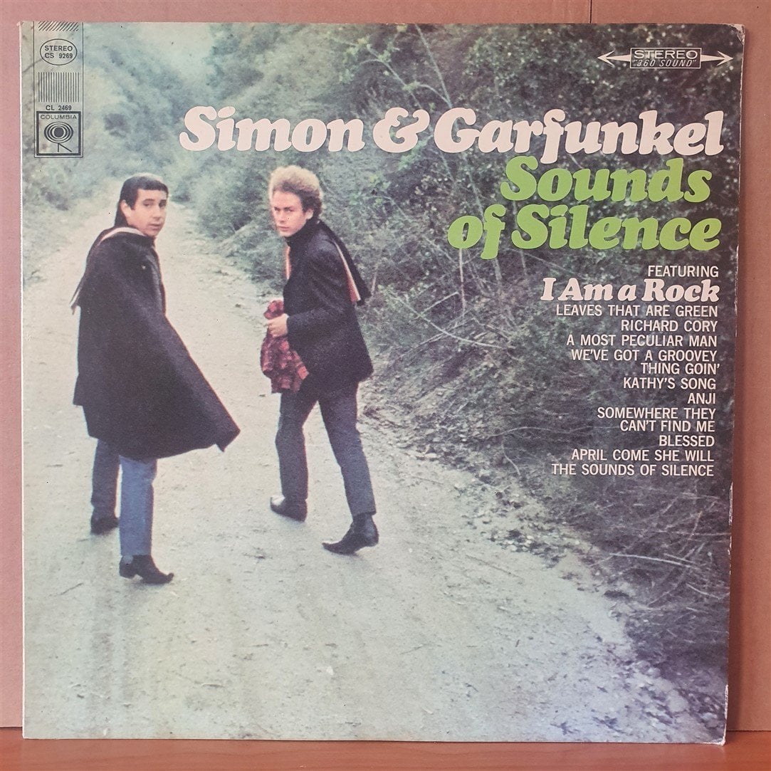 SIMON & GARFUNKEL - SOUNDS OF SILENCE (1966) - LP 2.EL PLAK