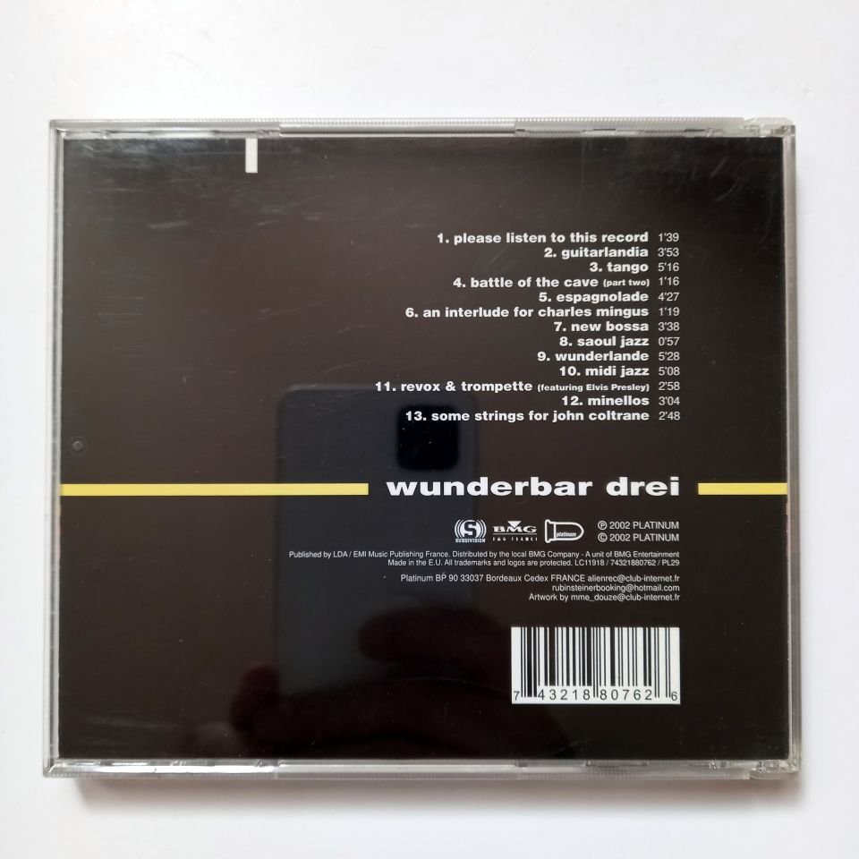 RUBIN STEINER – WUNDERBAR DREI (2002) - CD 2.EL