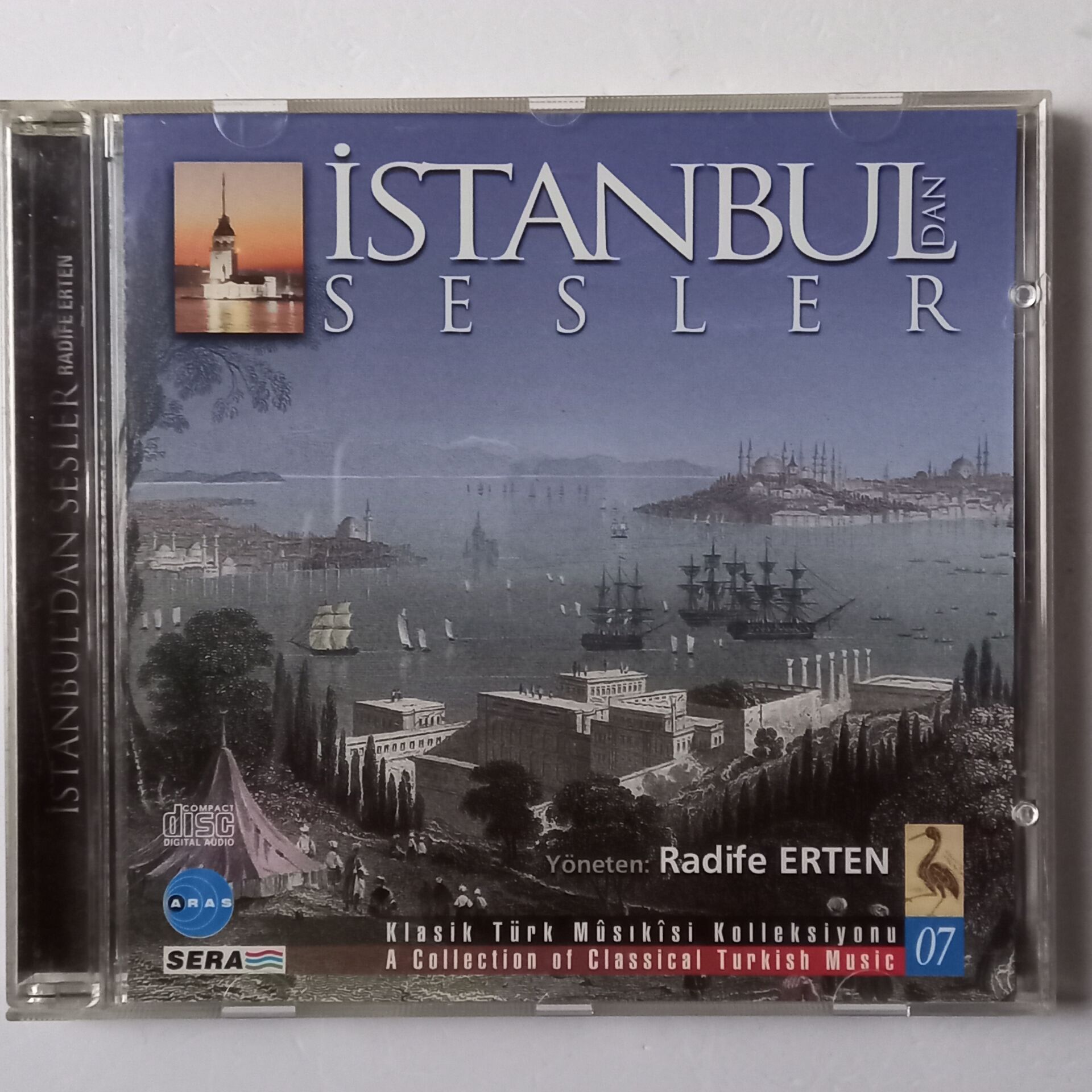 RADİFE ERTEN – İSTANBUL\'DAN SESLER / KLASİK TÜRK MUSİKİSİ KOLEKSİYONU 07 - CD 2.EL