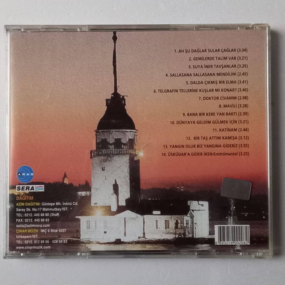 RADİFE ERTEN – İSTANBUL\'DAN SESLER / KLASİK TÜRK MUSİKİSİ KOLEKSİYONU 07 - CD 2.EL