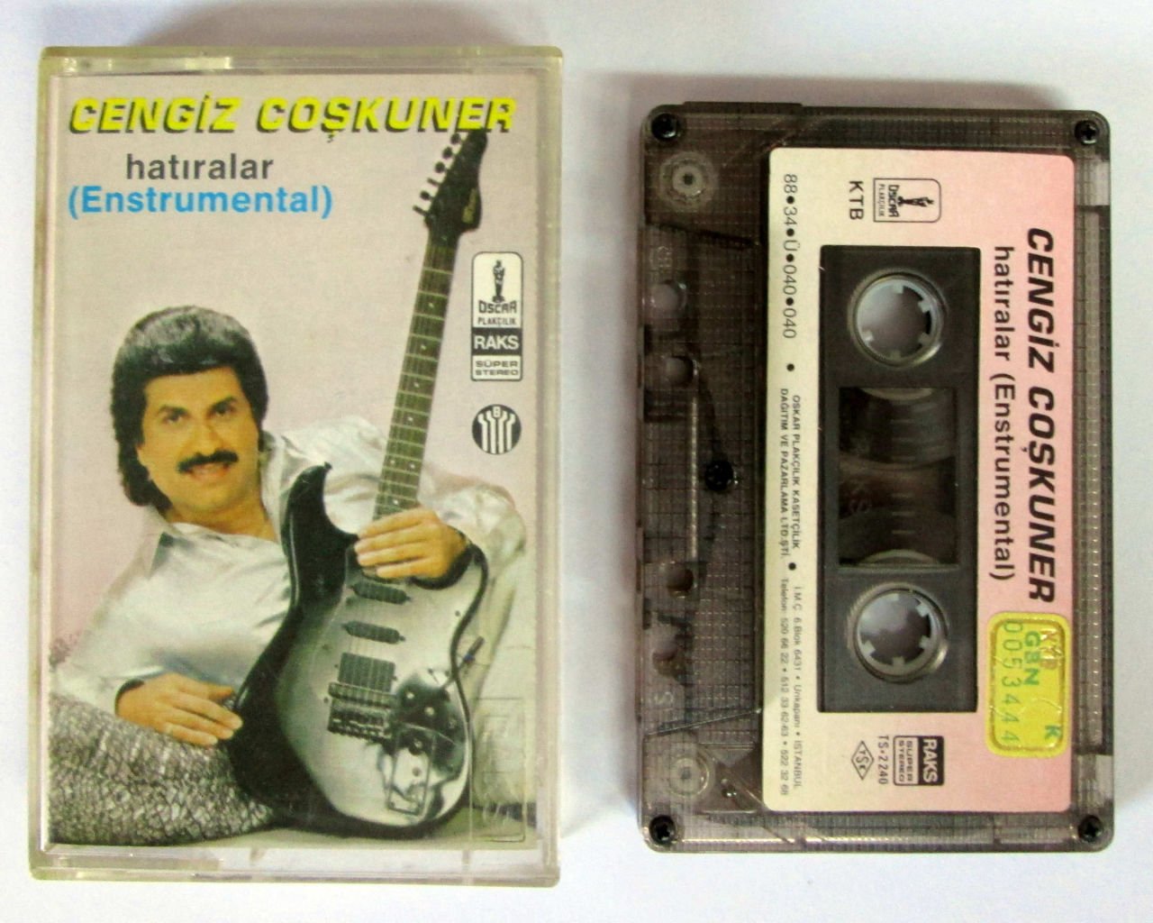 CENGİZ COŞKUNER - HATIRALAR - KASET 2.EL