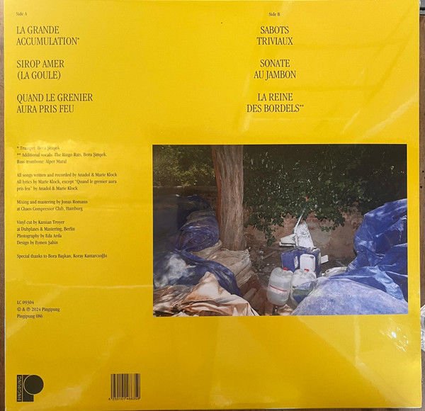 ANADOL & MARIE KLOCK - LA GRANDE ACCUMULATION (2024) - LP AMBALAJINDA SIFIR
