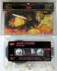ALICE COOPER - HEY STOOPID (1991) UZELLI CASSETTE MADE IN TURKEY ''USED''