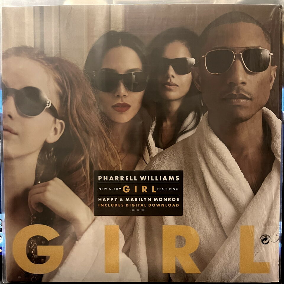 PHARRELL WILLIAMS - GIRL (2014) LP AMBALAJI YIPRANMIŞ SIFIR PLAK