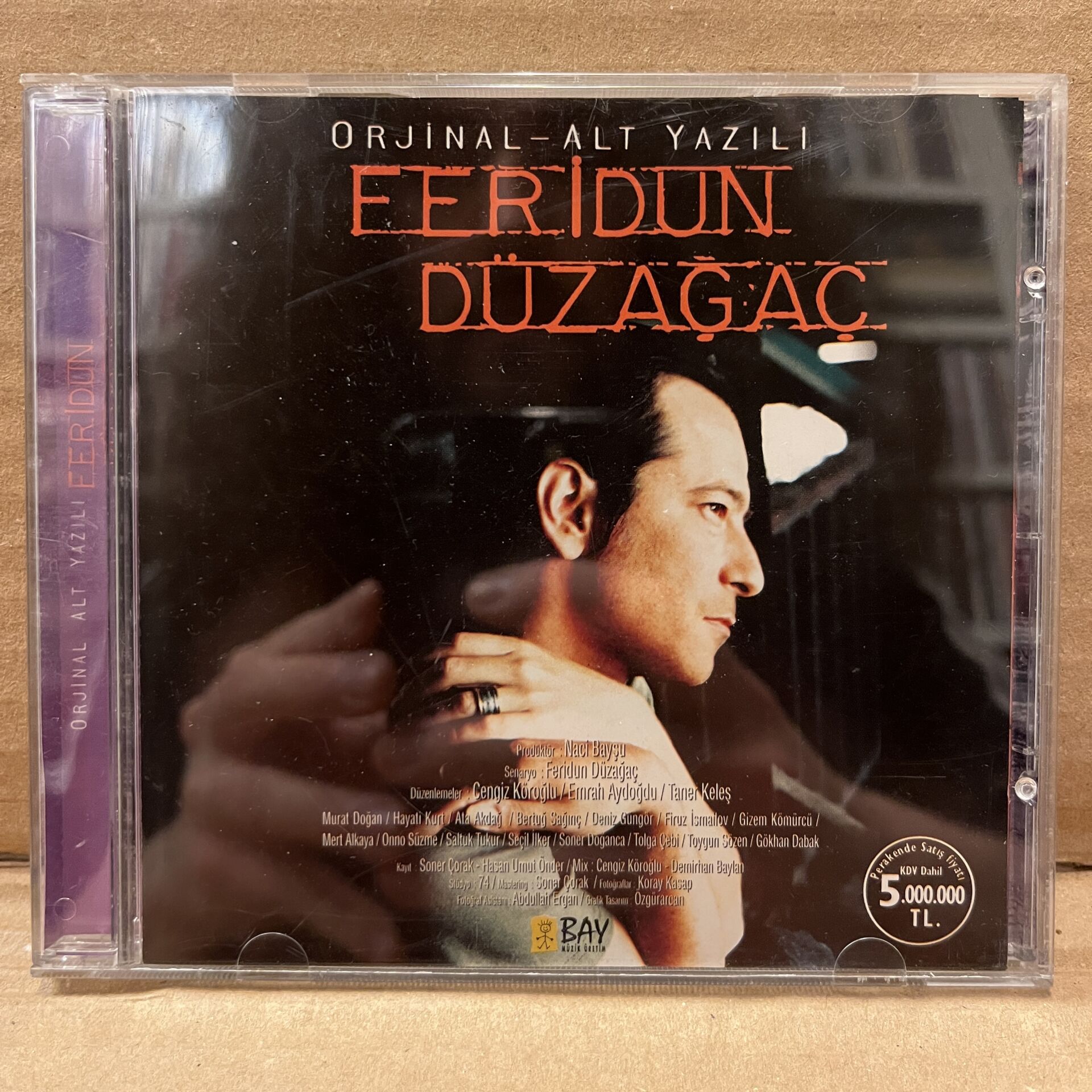 FERİDUN DÜZAĞAÇ - ORJİNAL-ALT YAZILI (2003) - BAY MÜZİK CD 2.EL