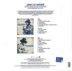 JOHN LEE HOOKER & THE COAST TO COAST BLUES BAND - LIVE AT MONTREUX 1983 & 1990 - 2LP 2020 180GR SIFIR PLAK