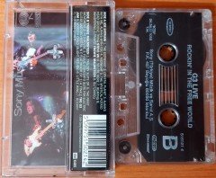 G3 LIVE - ROCKIN' IN THE FREE WORLD JOE SATRIANI STEVE VAI YNGWIE MALMSTEEN (2004) SONY CASSETTE MADE IN TURKEY ''USED''