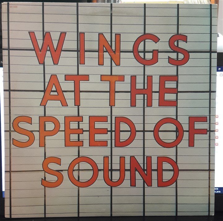 WINGS - AT THE SPEED OF SOUND (1976) - PLAK 2.EL PAUL McCARTNEY