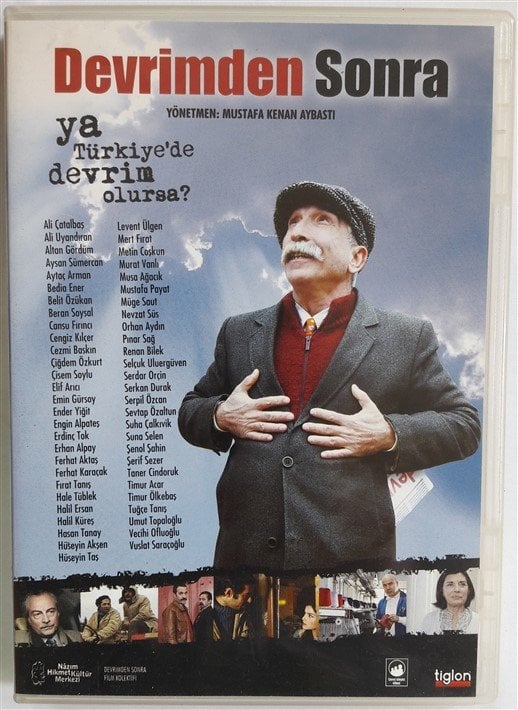 DEVRİMDEN SONRA - AYTAÇ ARMAN - CEZMİ BASKIN - FIRAT TANIŞ - ŞERİF SEZER - MUSTAFA KENAN AYBASTI - DVD 2.EL