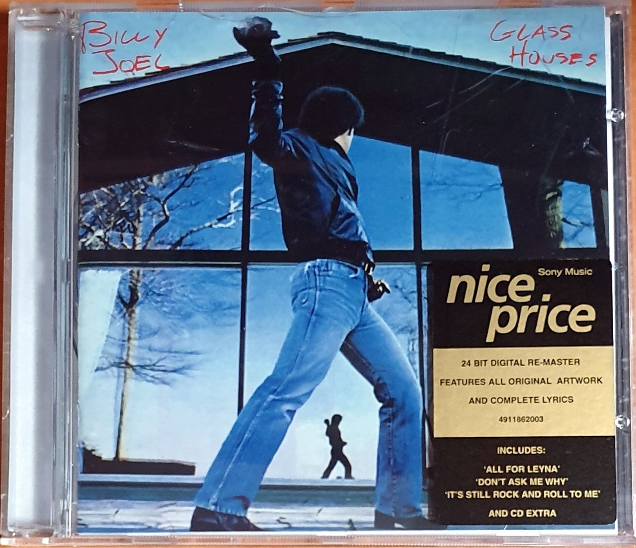BILLY JOEL - GLASS HOUSES (1980) - CD 1998 COLUMBIA REMASTERED 2.EL
