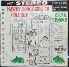 OSCAR BAND - BAWDY SONGS GOES TO COLLEGE (1961) - LP SIFIR DÖNEM BASKISI PLAK