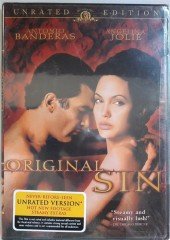 ORIGINAL SIN - ANTONIO BANDERAS - ANGELINA JOLIE - DVD SIFIR 1. BÖLGE TR ALTYAZI YOKTUR