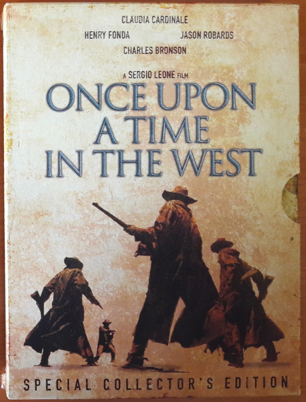 ONCE UPON A TIME IN THE WEST - BİR ZAMANLAR BATIDA - CLAUDIA CARDINALE - HENRY FONDA - CHARLES BRONSON - SERGIO LEONE - 2DVD 2.EL
