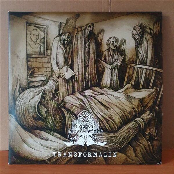 DIAGNOSE: LEBENSGEFAHR - TRANSFORMALIN (2007) - 2LP 2015 REMASTERED BONE WHITE/BROWN NUMBERED REISSUE 2.EL PLAK