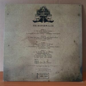 DIAGNOSE: LEBENSGEFAHR - TRANSFORMALIN (2007) - 2LP 2015 REMASTERED BONE WHITE/BROWN NUMBERED REISSUE 2.EL PLAK