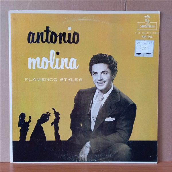 ANTONIO MOLINA – FLAMENCO STYLES - LP 2.EL PLAK