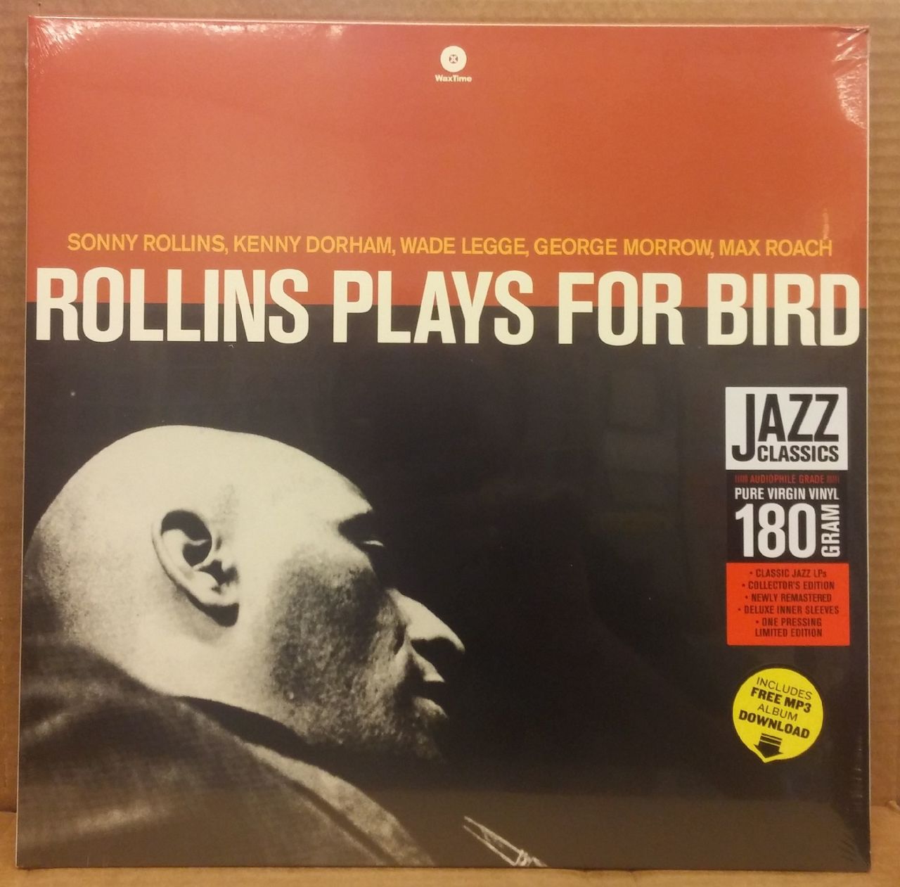 SONNY ROLLINS - ROLLINS PLAYS FOR BIRD - 180G LP SFR