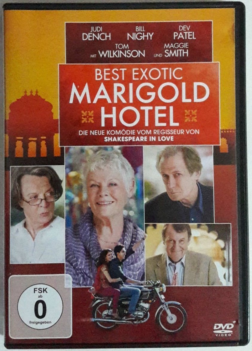 THE BEST EXOTIC MARIGOLD HOTEL - BILL NIGHY - JUDI DENCH - DVD 2.EL