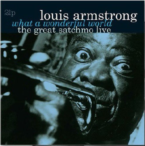 LOUIS ARMSTRONG - WHAT A WONDERFUL WORLD THE GREAT SATCHMO LIVE - SIFIR 2PLAK