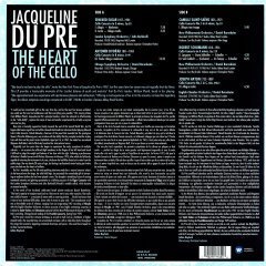JACQUELINE DU PRE THE HEART OF THE CELLO (2017) LP ELGAR DVOŘÁK SCHUMANN HAYDN SFR
