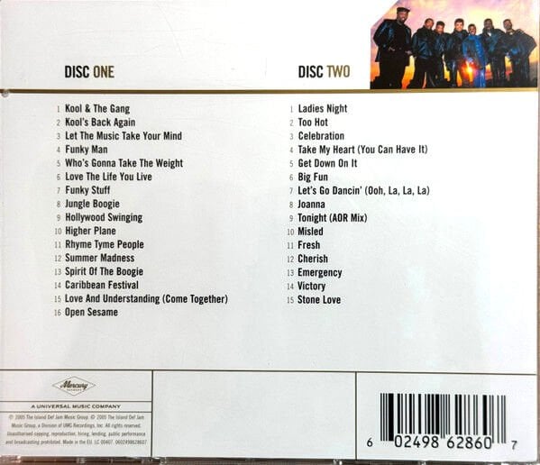 KOOL & THE GANG - GOLD (2005) - 2xCD COMPILATION JEWEL CASE AMBALAJINDA SIFIR