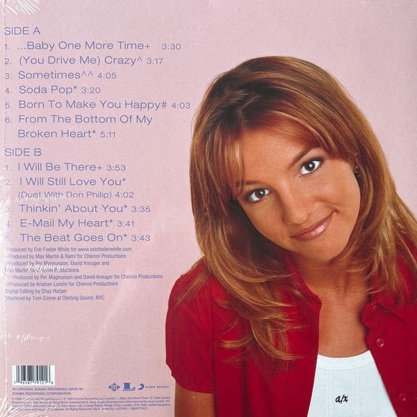 BRITNEY SPEARS – ...BABY ONE MORE TIME (1999) - LP 2023 LIMITED EDITION PINK VINYL SIFIR PLAK