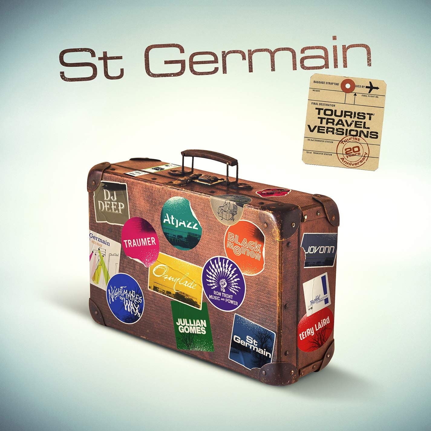 ST GERMAIN – TOURIST TRAVEL VERSIONS (2021) - 2LP HOUSE , DEEP HOUSE , FUTURE JAZZ SIFIR PLAK