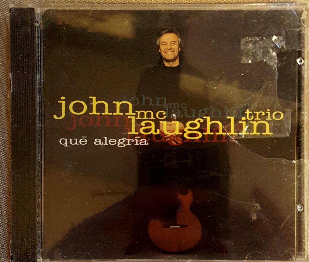 JOHN MCLAUGHLIN TRIO QUE ALEGRIA (1992) CD SIFIR
