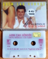 ASIM CAN GÜNDÜZ - TATLI SÖZLÜ / CİN GİBİ (1991) - KASET KALAN MÜZİK 2.EL