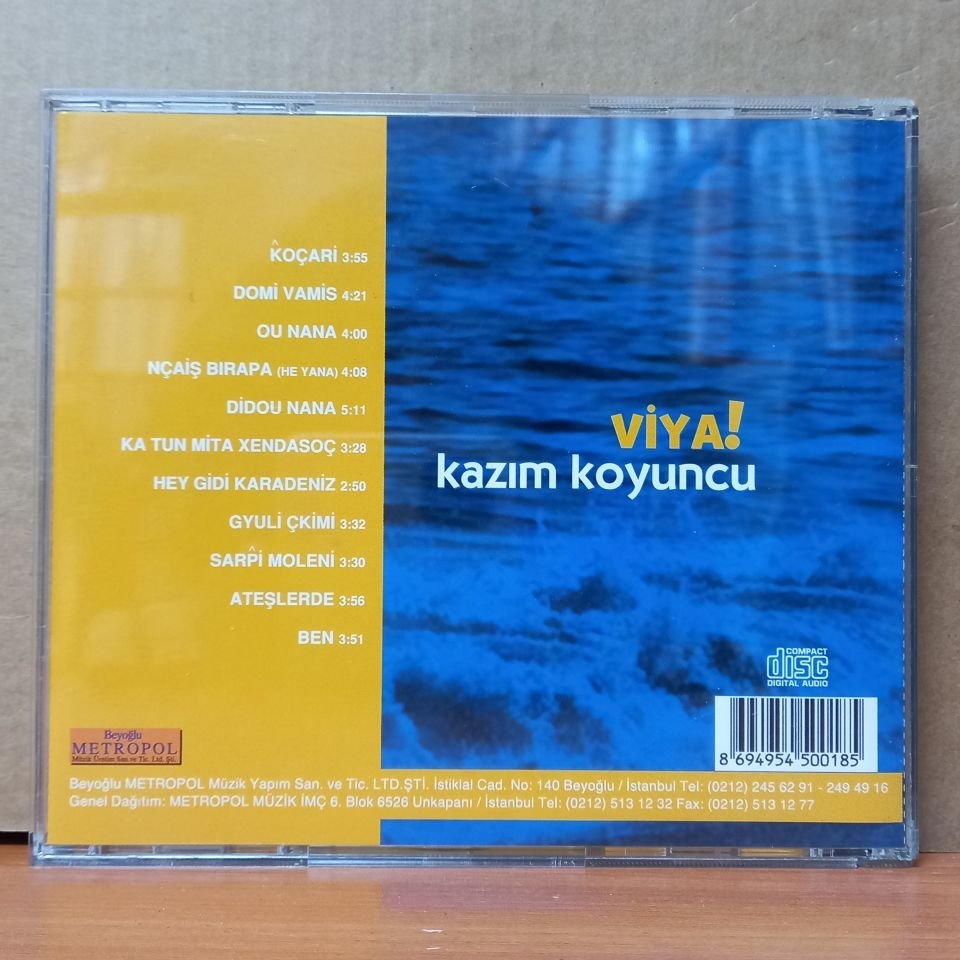 KAZIM KOYUNCU - VİYA! - CD 2.EL