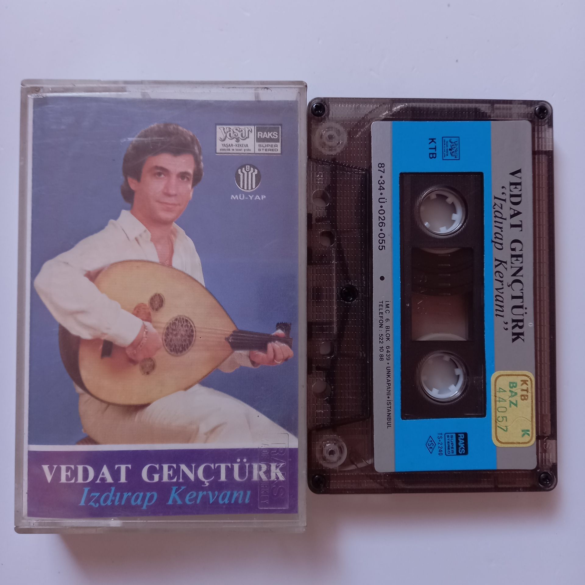 VEDAT GENÇTÜRK - IZDIRAP KERVANI (1987) - KASET 2.EL
