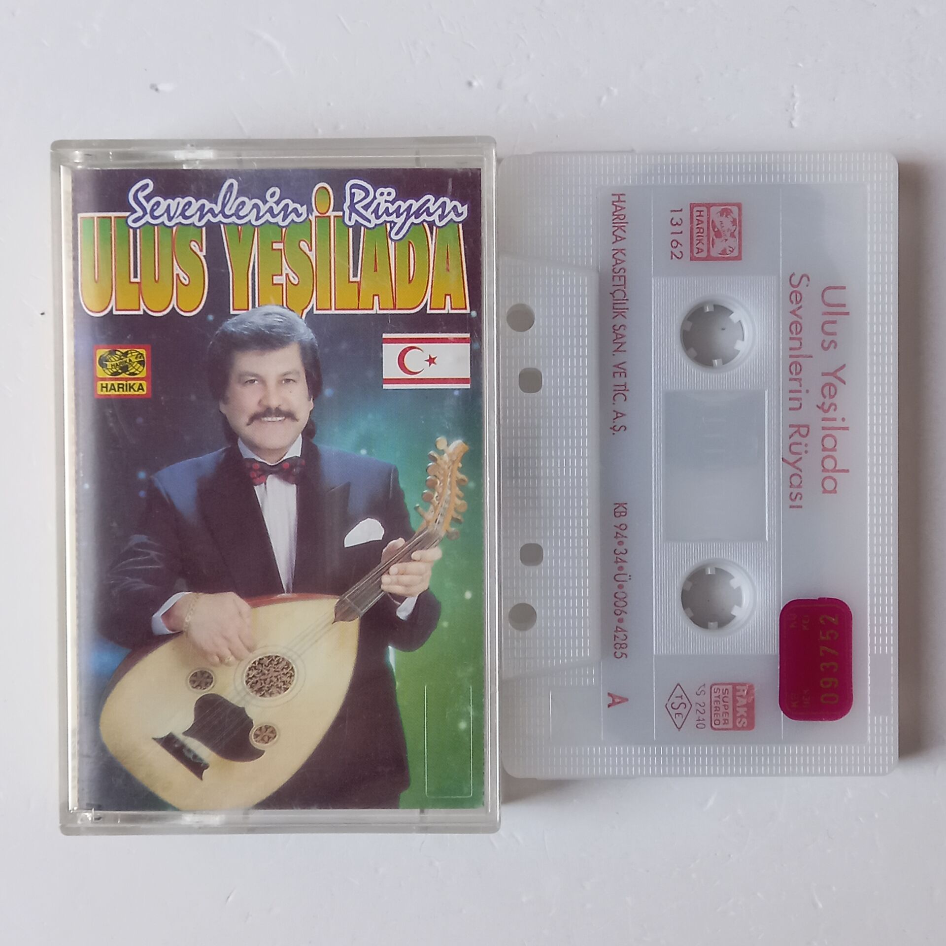 ULUS YEŞİLADA - SEVENLERİN RÜYASI (1994) - KASET 2.EL