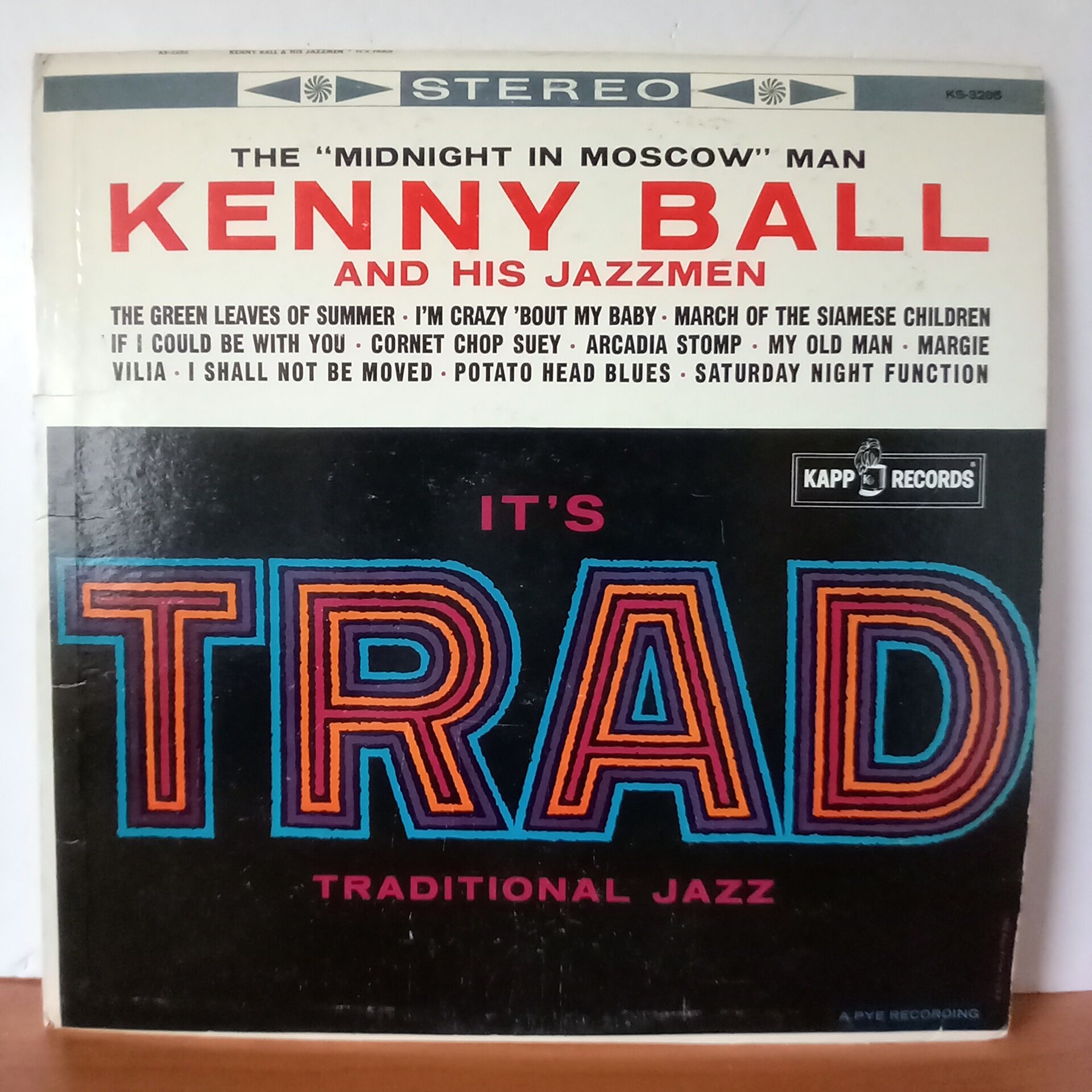 KENNY BALL AND HIS JAZZMEN – IT'S TRAD (1962) - LP 2.EL PLAK