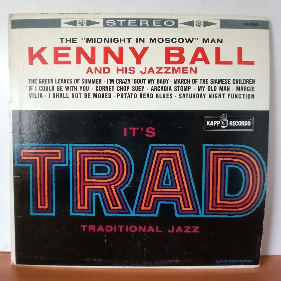 KENNY BALL AND HIS JAZZMEN – IT'S TRAD (1962) - LP 2.EL PLAK