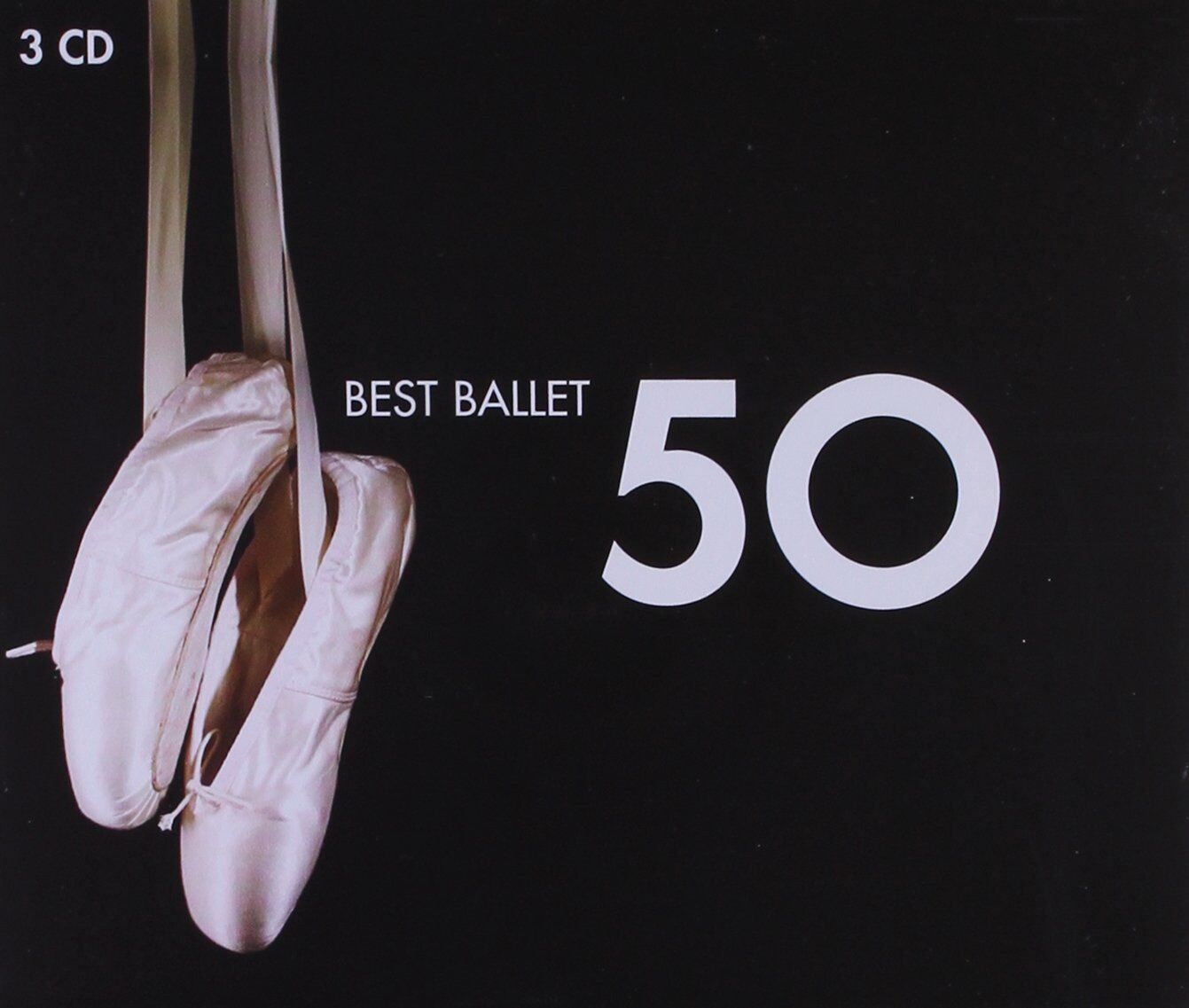 BEST BALLET 50 - VARIOUS ARTISTS (2011) - 3xCD KLASİK BALE MÜZİKLERİ / AMBALAJINDA SIFIR